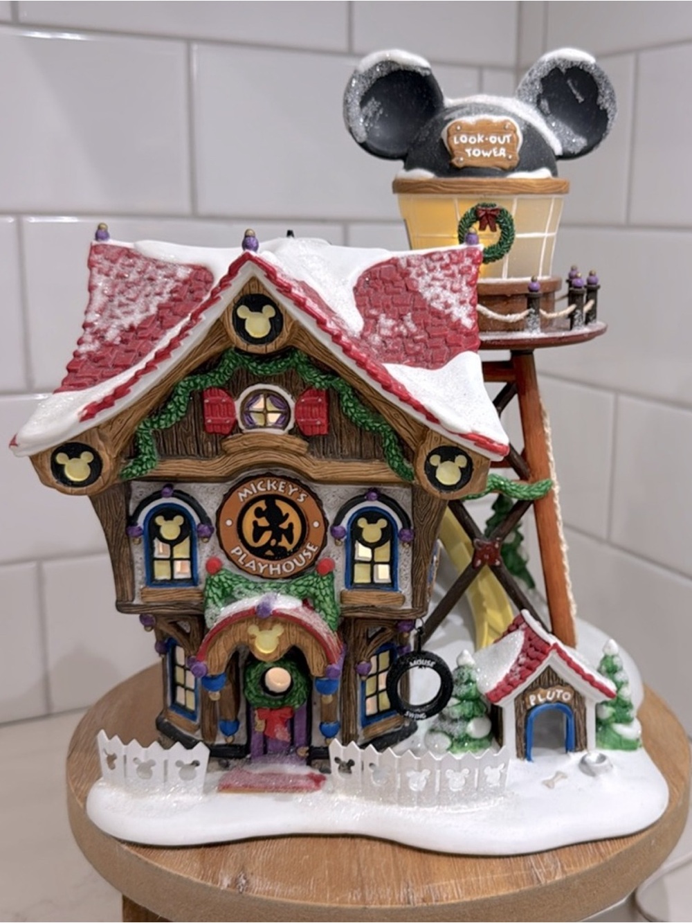 Dept 56 Mickey’s North Pole Holiday House #56.56759